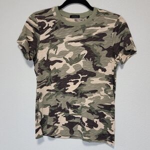 ATM Camo Military Short Sleeve Cotton T-Shirt